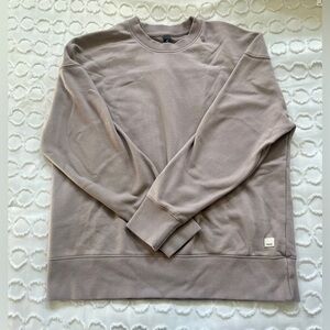 Vuori Women’s Sedona Weekender Crew, Soft Pewter, Small